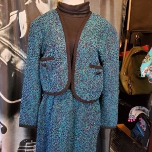 Vintage Mad Men 2 piece 1970-1980